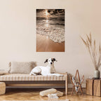 Ocean Wave Horizon Landscape Poster