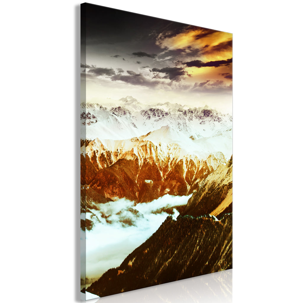 Copper Mountains Canvas Print Vertical (1 Part)