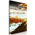 Copper Mountains Canvas Print Vertical (1 Part)