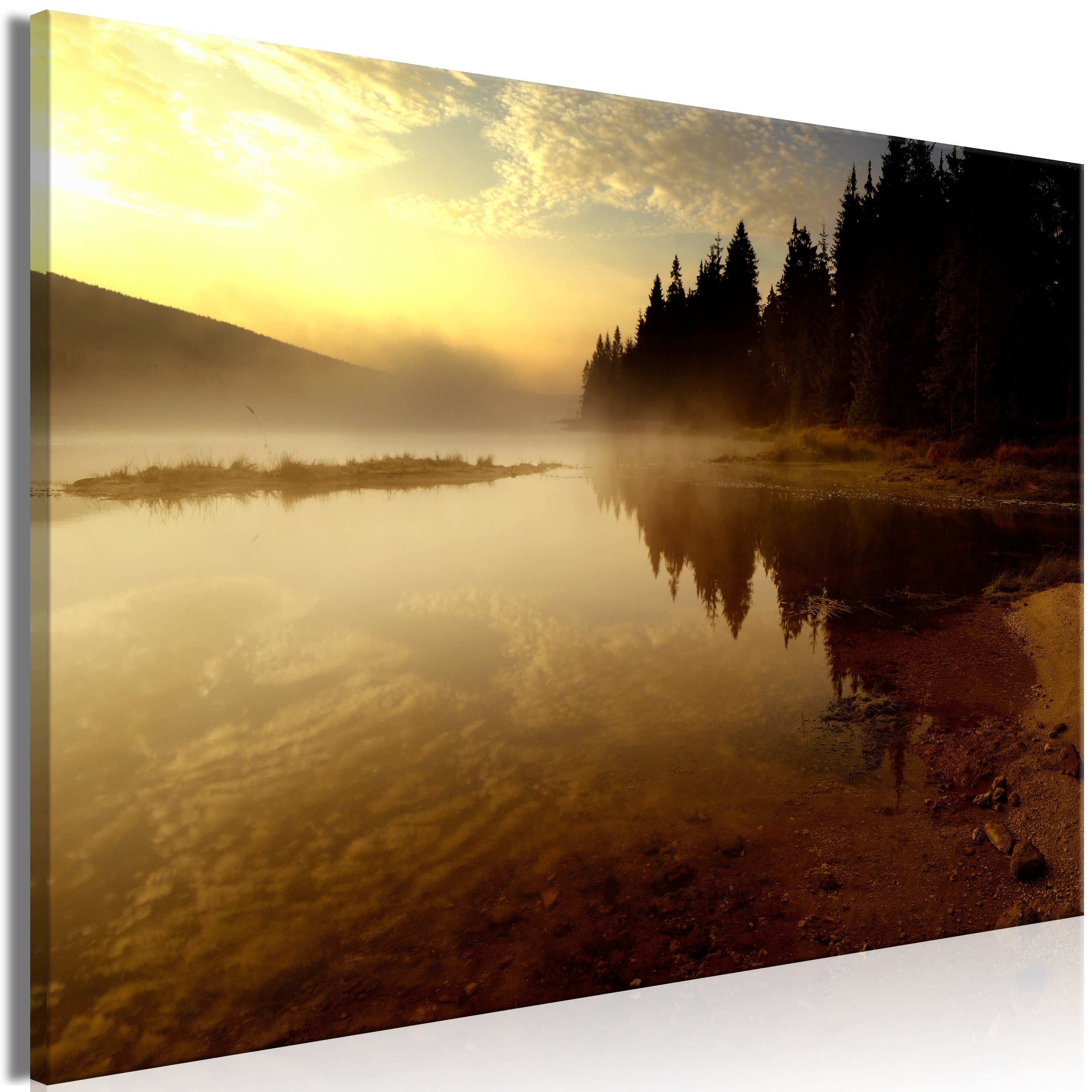 Canvas Print Autumn Evening Wide 1 Part