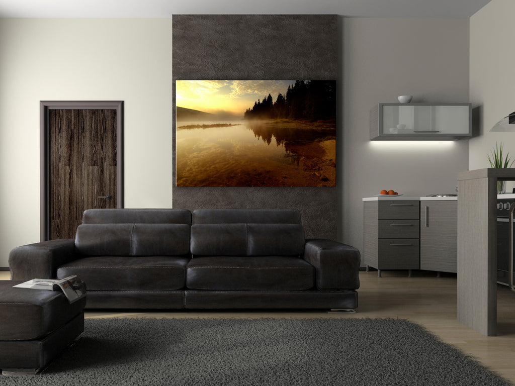 Canvas Print Autumn Evening Wide 1 Part