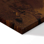 Autumn Lake Sunset Landscape Canvas Print