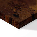 Autumn Lake Sunset Landscape Canvas Print