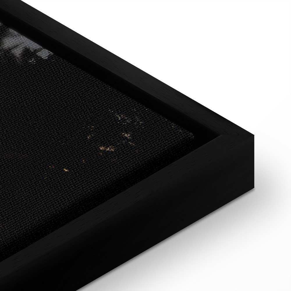 Autumn Lake Sunset Landscape Canvas Print