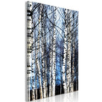Canvas Print Vertical Frosty January 1 Part