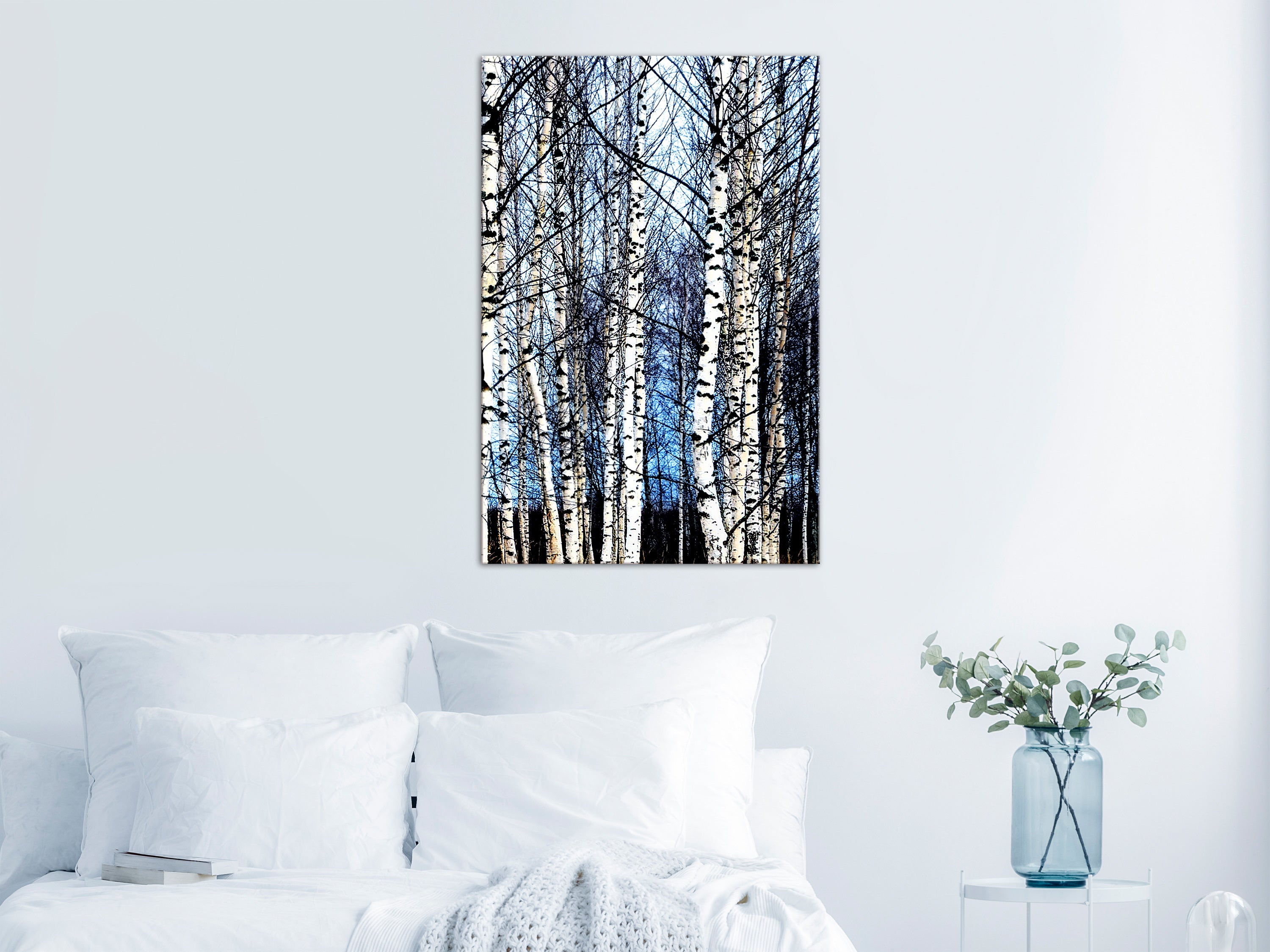 Canvas Print Vertical Frosty January 1 Part