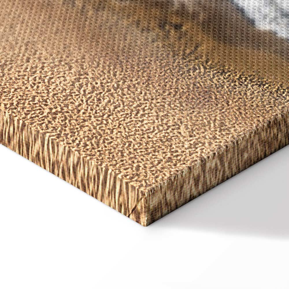 Abstract Sky Wave Vertical Canvas Print