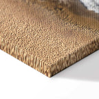 Abstract Sky Wave Vertical Canvas Print