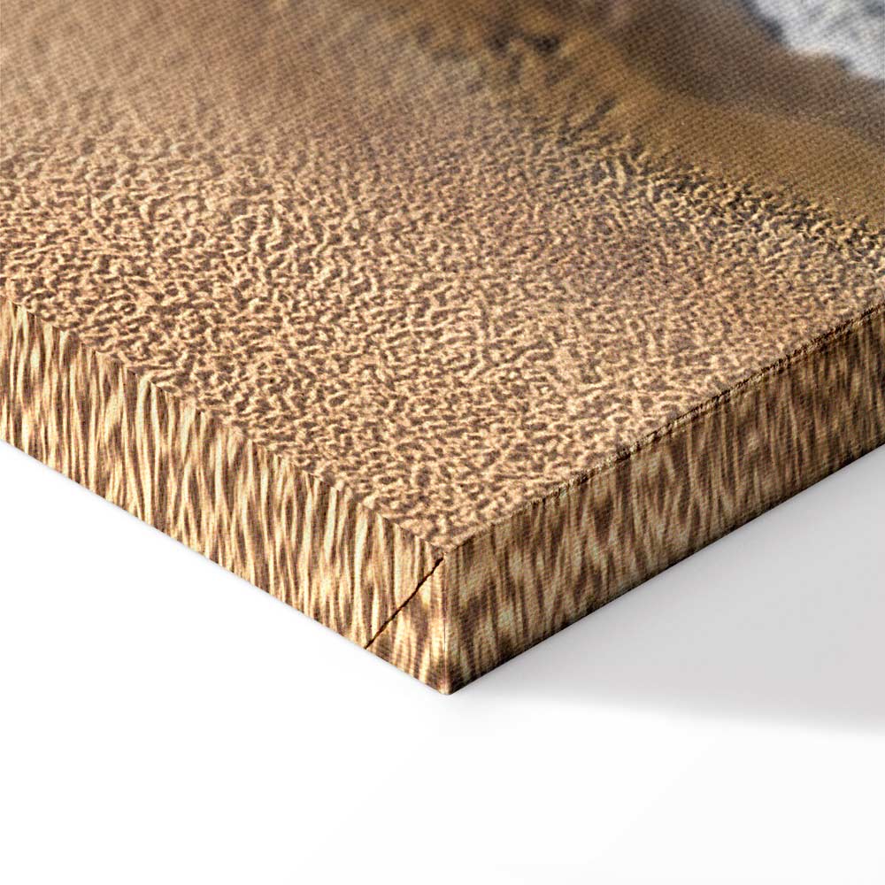 Abstract Sky Wave Vertical Canvas Print