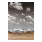 Abstract Sky Wave Vertical Canvas Print