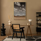 Abstract Sky Wave Vertical Canvas Print