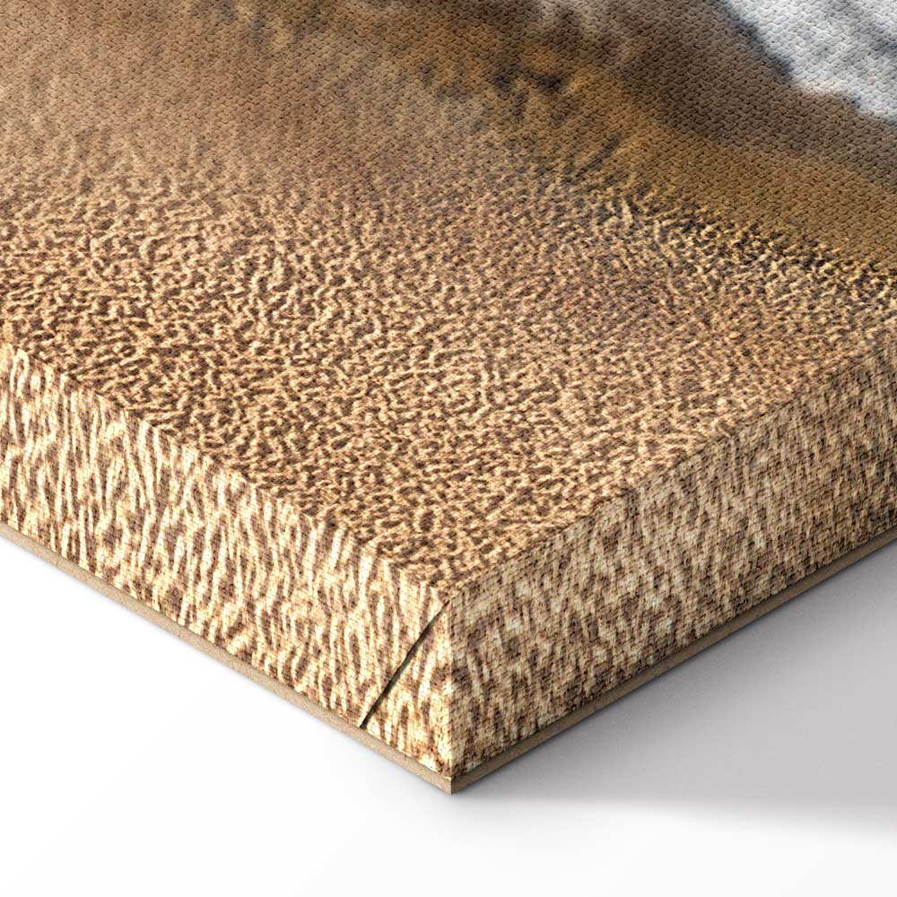 Abstract Sky Wave Vertical Canvas Print