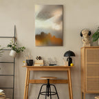 Abstract Birds Sky Canvas Print