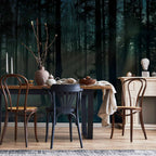 Mystical Forest Deer Landscape Wall Mural