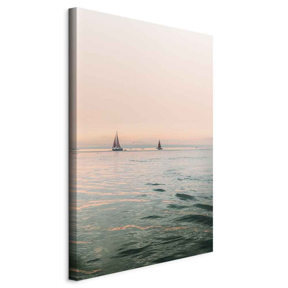 South Wind Ocean Landscape Canvas Print