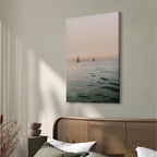 South Wind Ocean Landscape Canvas Print