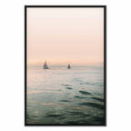 South Wind Ocean Landscape Canvas Print