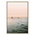 South Wind Ocean Landscape Canvas Print