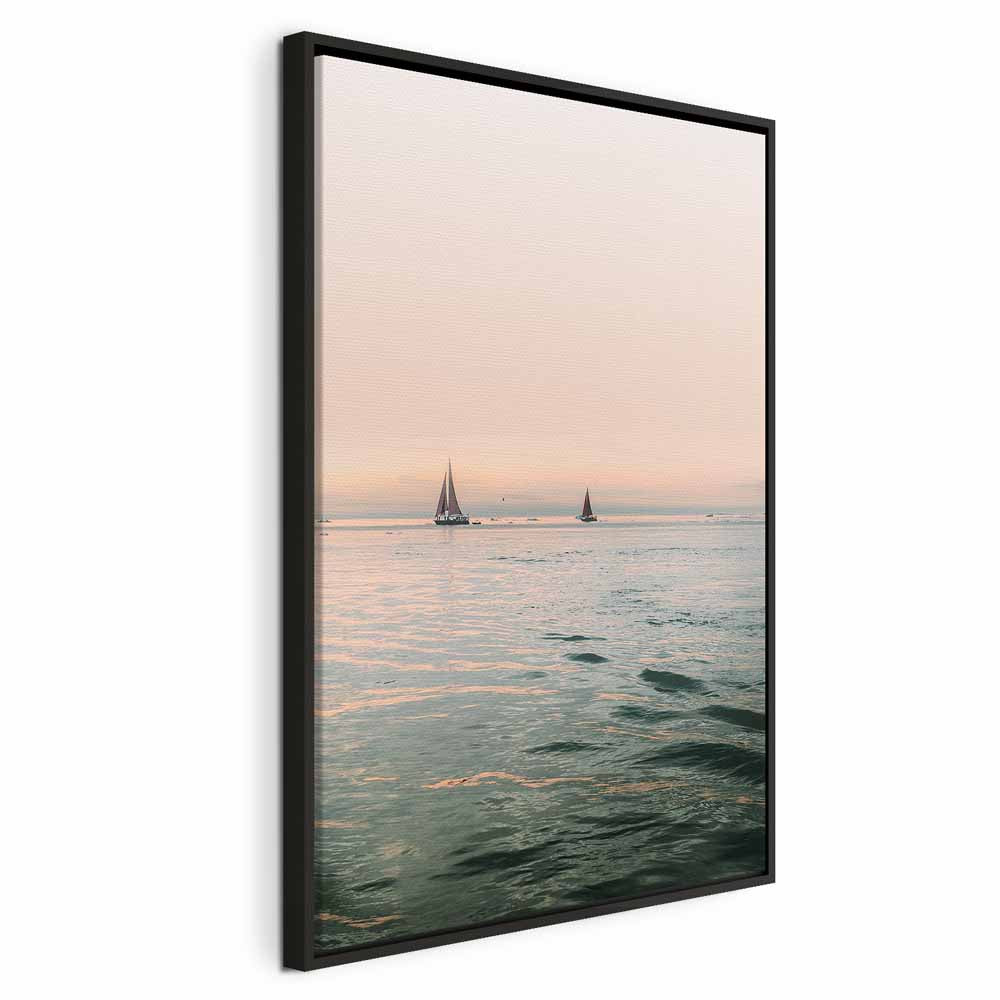 South Wind Ocean Landscape Canvas Print