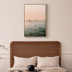 South Wind Ocean Landscape Canvas Print