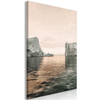 Canvas Print Ice Statues (1 Part) Vertical