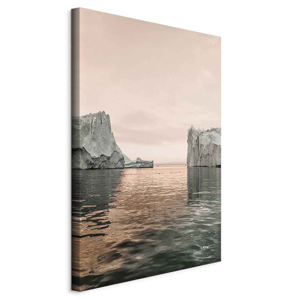 Ice Statues Nature Canvas Print