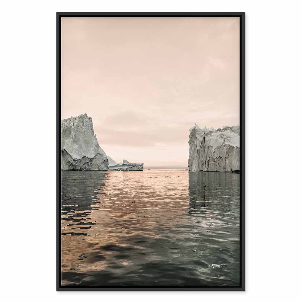 Ice Statues Nature Canvas Print