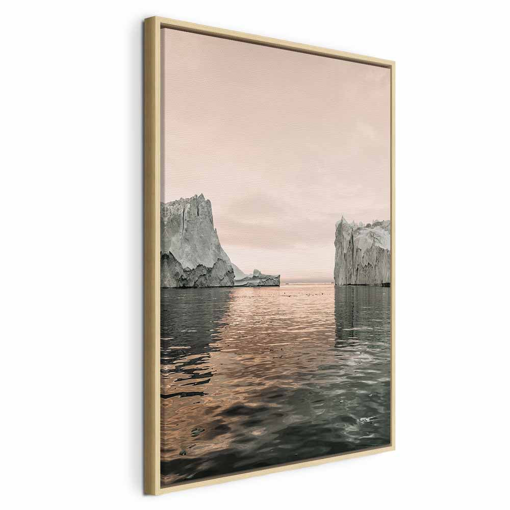 Ice Statues Nature Canvas Print