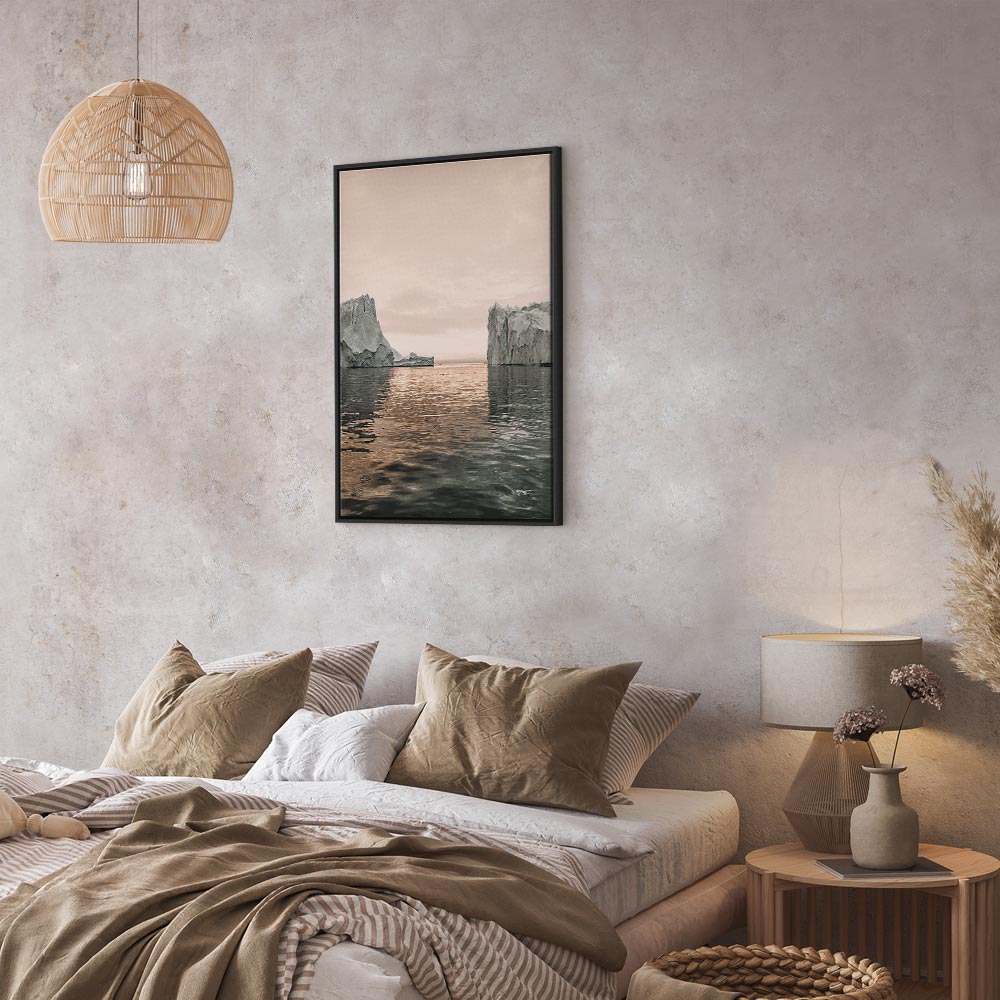 Ice Statues Nature Canvas Print