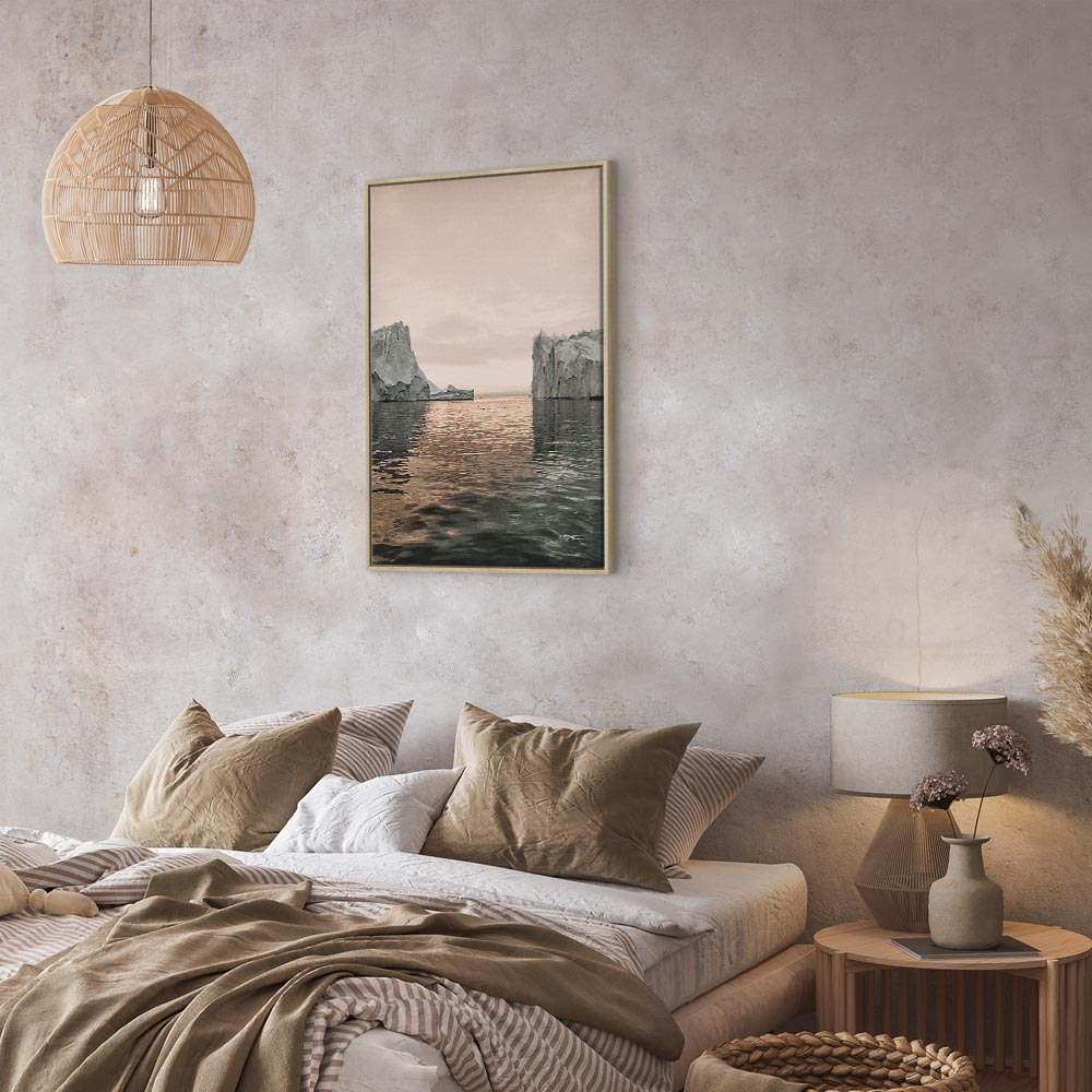 Ice Statues Nature Canvas Print