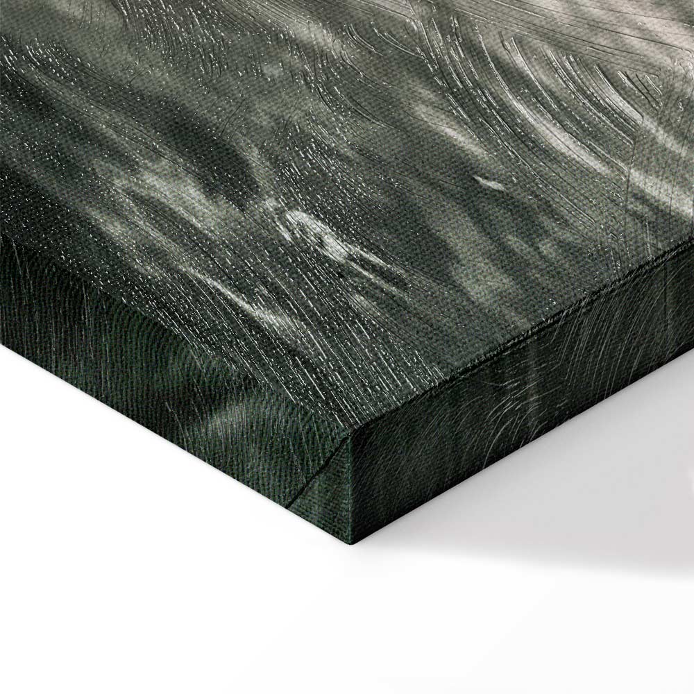 Ice Statues Nature Canvas Print