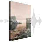 Ice Statues Nature Canvas Print