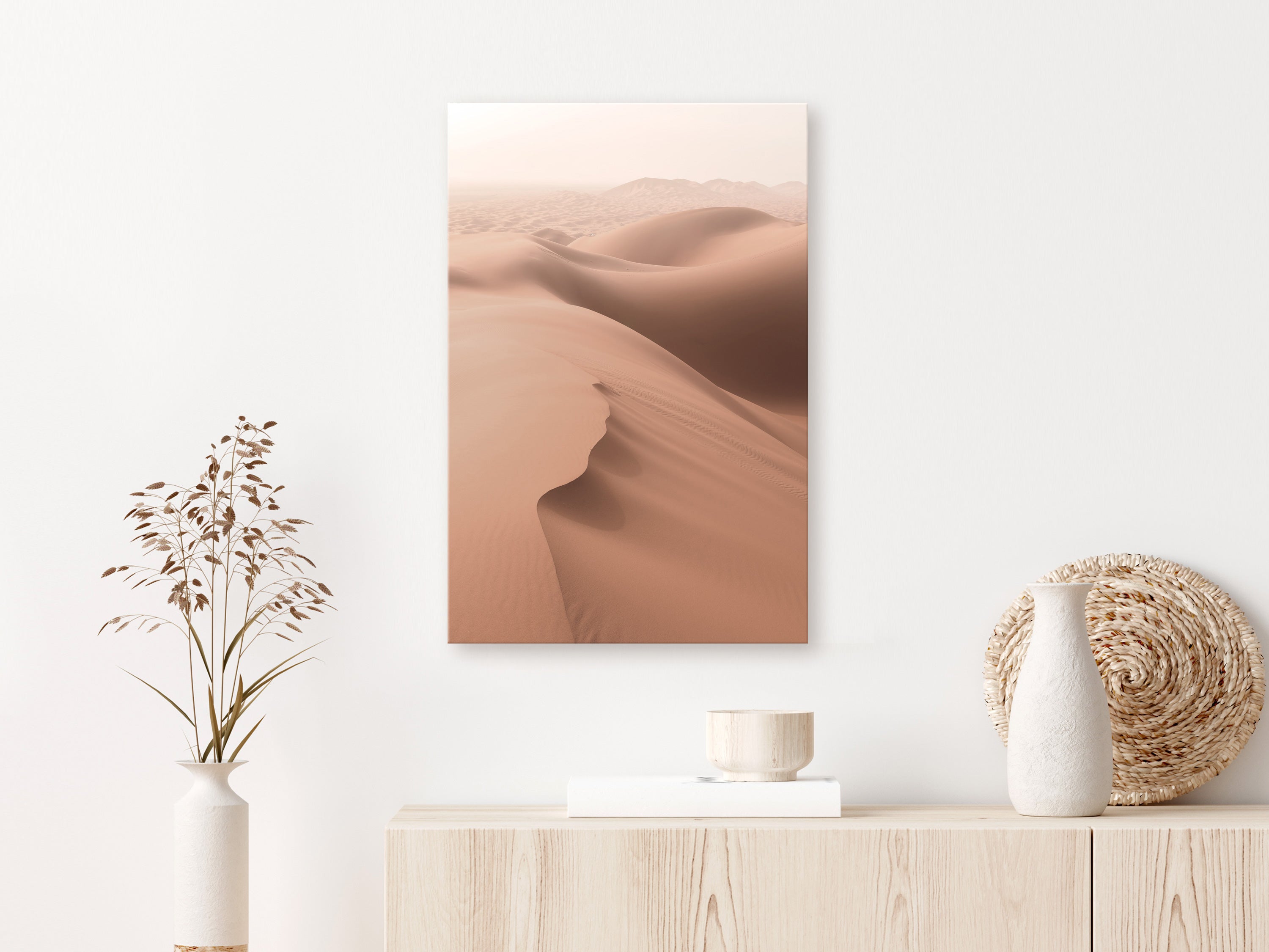 Canvas Print Sandy Space Vertical 1 Part