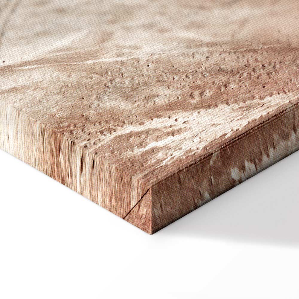 Mountain Serpentine Abstract Texture Canvas Print