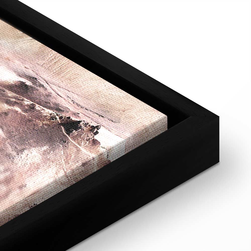 Mountain Serpentine Abstract Texture Canvas Print