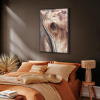 Mountain Serpentine Abstract Texture Canvas Print