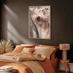 Mountain Serpentine Abstract Texture Canvas Print