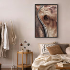 Mountain Serpentine Abstract Texture Canvas Print