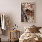 Mountain Serpentine Abstract Texture Canvas Print