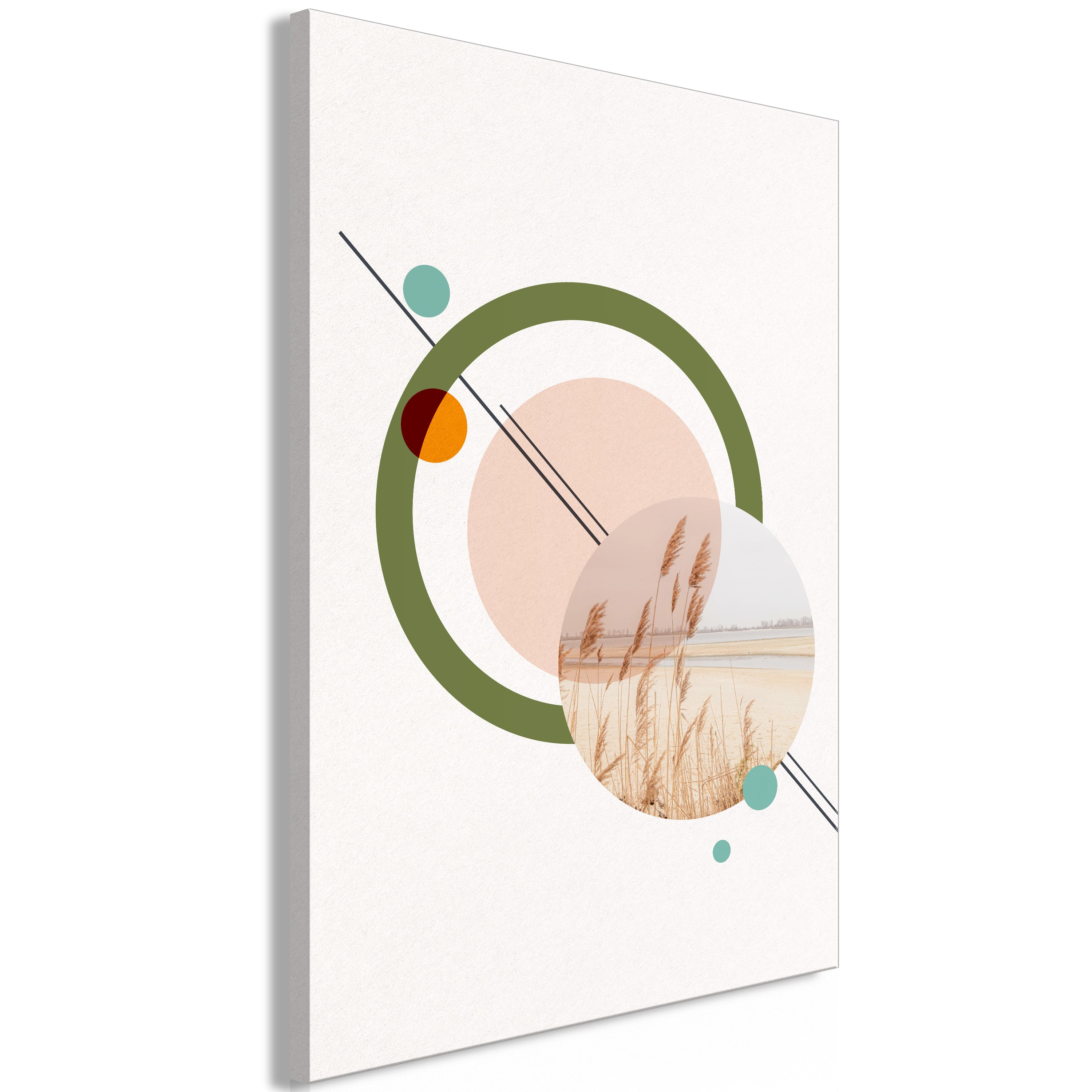 Canvas Print Geometric Landscape Vertical