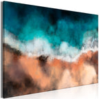 Canvas Print - Waves in the Sand (1 Part) Wide