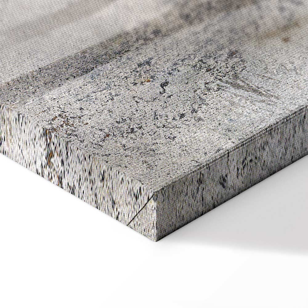 Winter Birds Forest Landscape Canvas Print