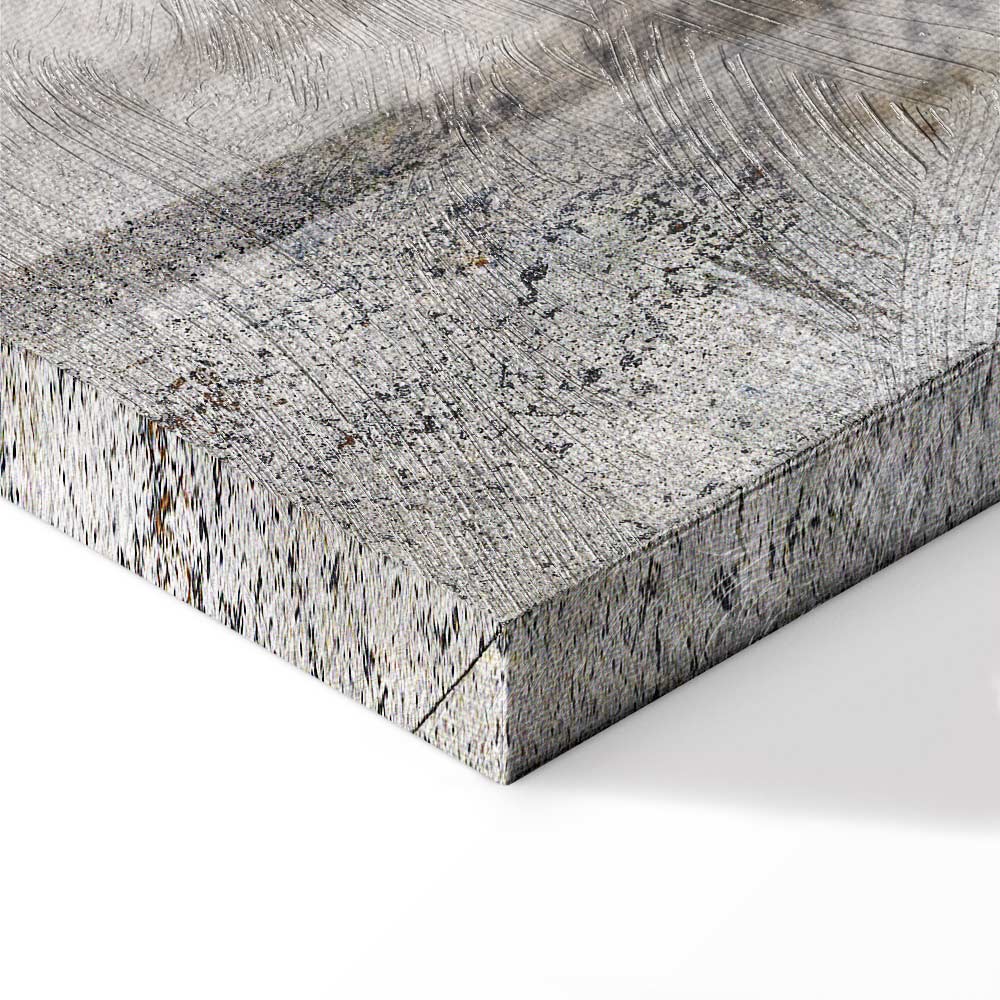 Winter Birds Forest Landscape Canvas Print