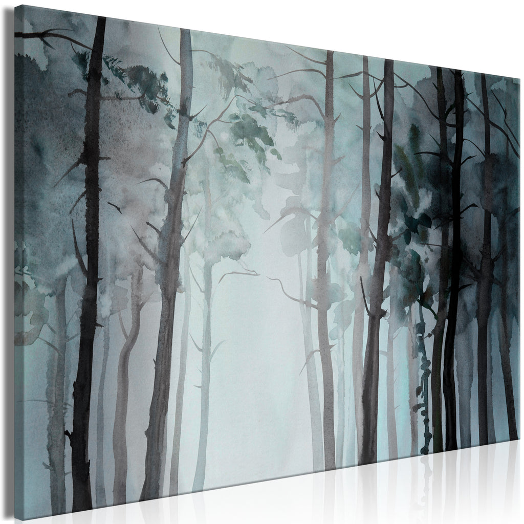 Canvas Print - Hazy Forest (1 Part) Wide