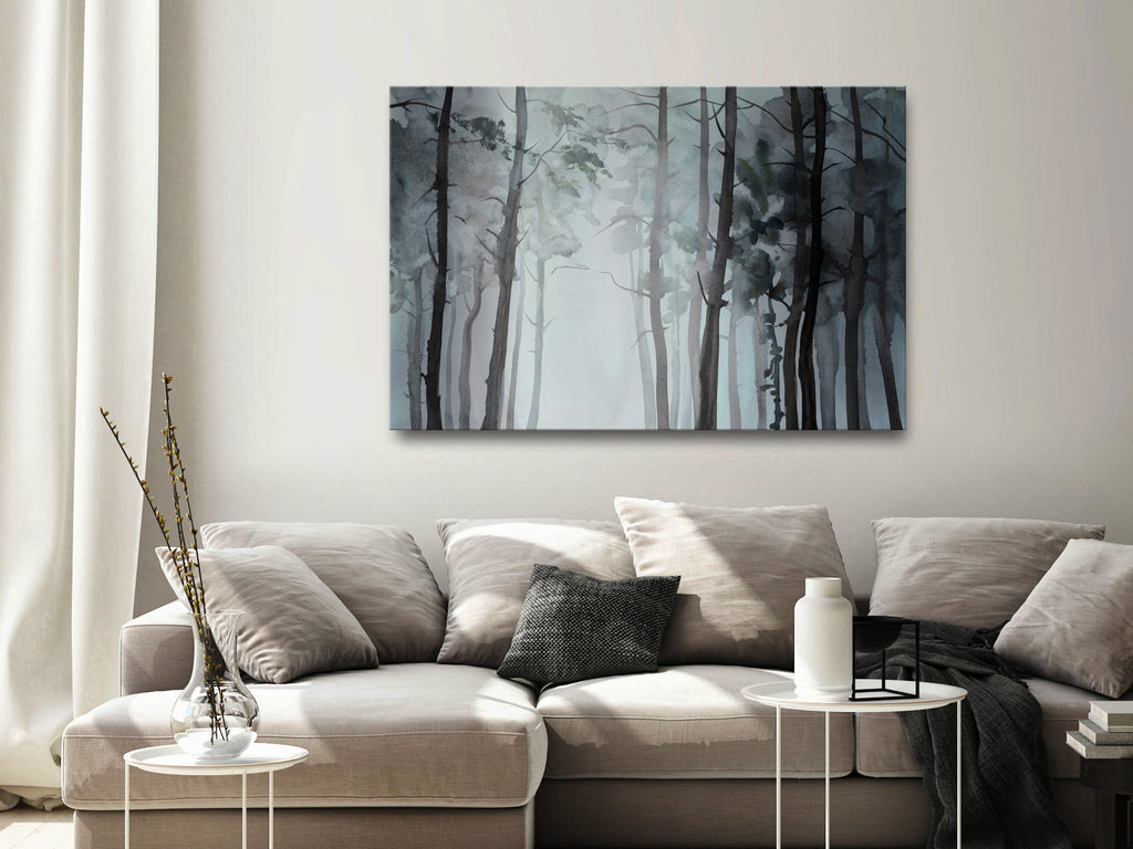 Canvas Print - Hazy Forest (1 Part) Wide