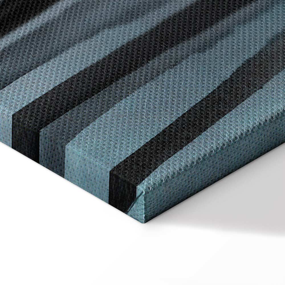 Hazy Forest Landscape Canvas Print