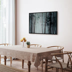 Hazy Forest Landscape Canvas Print