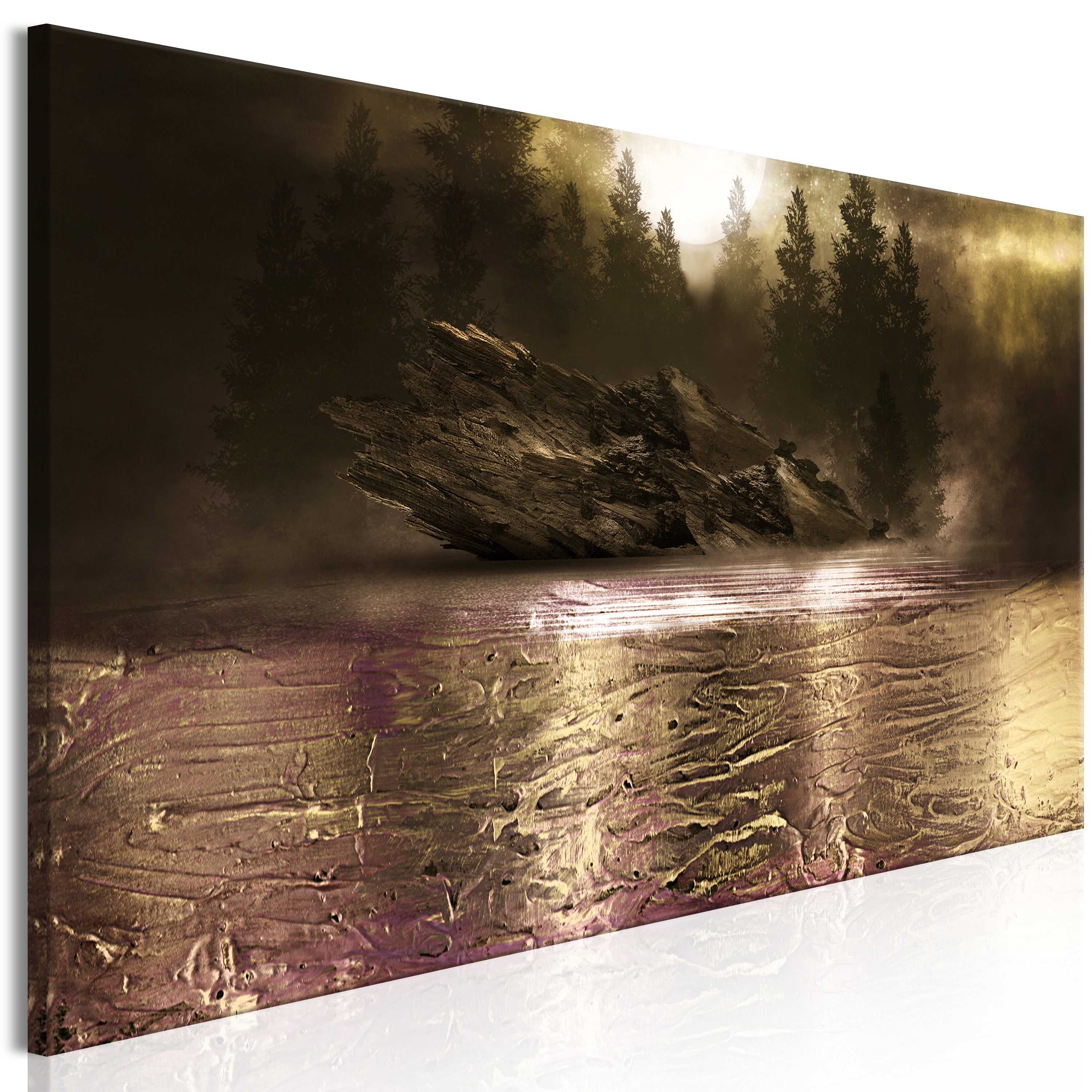 Canvas Print Contemplation (1 Part) Narrow