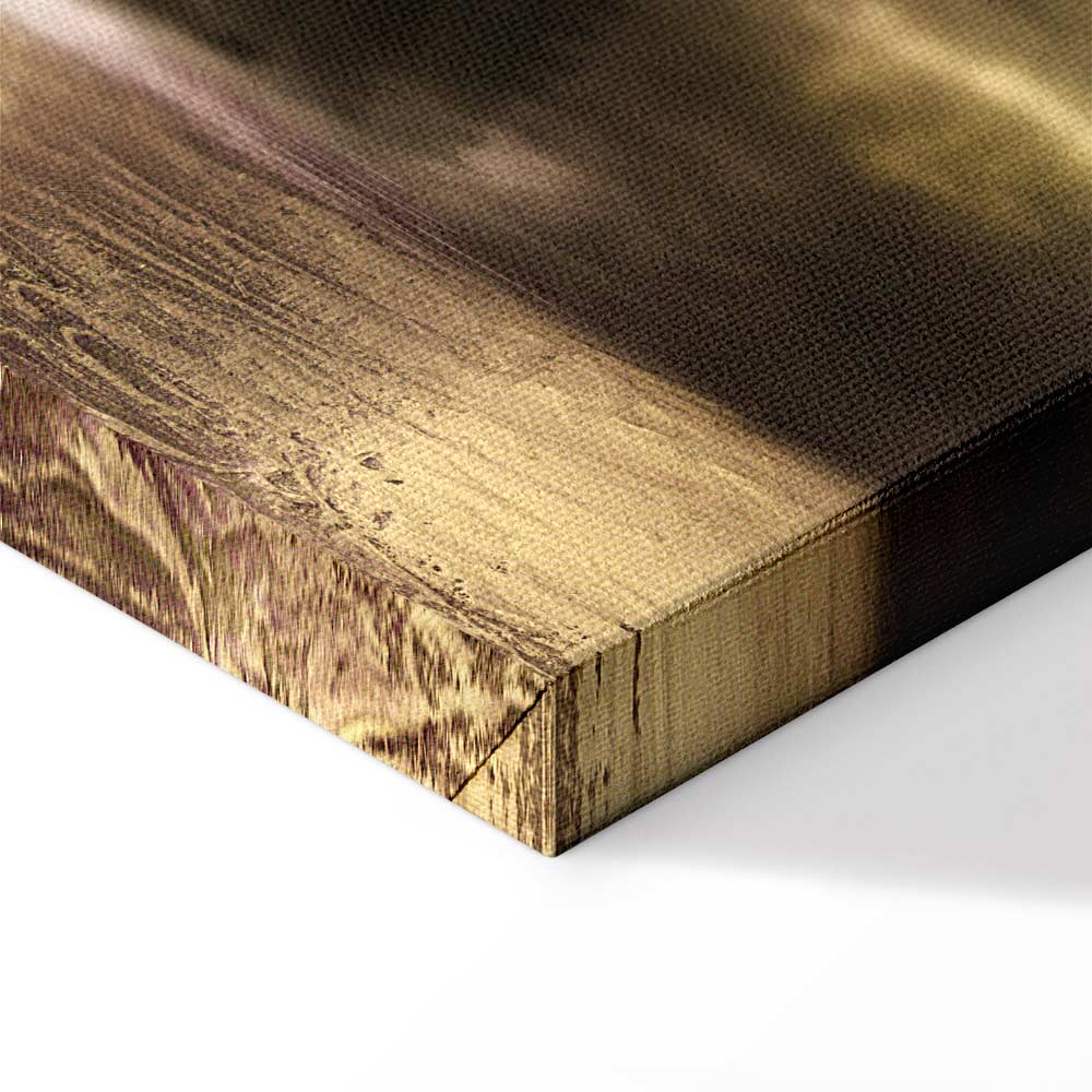 Abstract Tree Texture Narrow Canvas Print