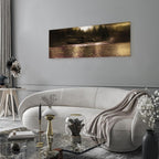 Abstract Tree Texture Narrow Canvas Print